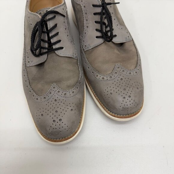 Cole Haan Lunargrand Wing Tip Oxford Leather Dress Shoes 
